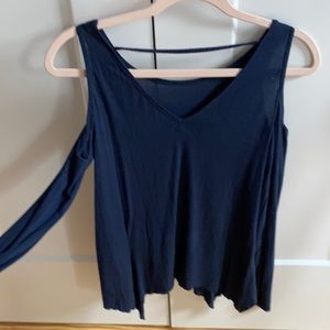 navy blue long sleeve